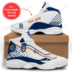 Custom Name Detroit Tigers Air Jordan 13 Shoes Sneakers