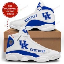 Custom Name Kentucky Wildcats Air Jordan 13 Shoes Sneakers