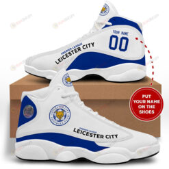 Custom Name Leicester City Air Jordan 13 Shoes Sneakers