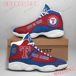Custom Name Let'S Go Texas Rangers Air Jordan 13 Sneakers Sport Shoes