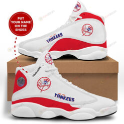 Custom Name New York Yankees Air Jordan 13 Shoes Sneakers