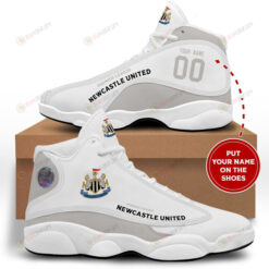 Custom Name Newcastle United Air Jordan 13 Shoes Sneakers