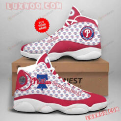 Custom Name Philadelphia Phillies Air Jordan 13 Sneakers Sport Shoes