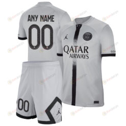 Custom Paris Saint-Germain Away Kit 2022-23 Men Jersey - Black