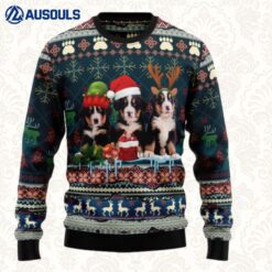 Cute Bernese Mountain Dog Christmas Ugly Sweaters For Men Women Unisex