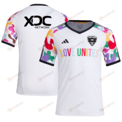 D.C. United 2023 Pride Pre-Match Men Jersey - White