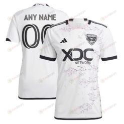 D.C. United 2023 The Cherry Blossom Kit Men Custom Jersey - White