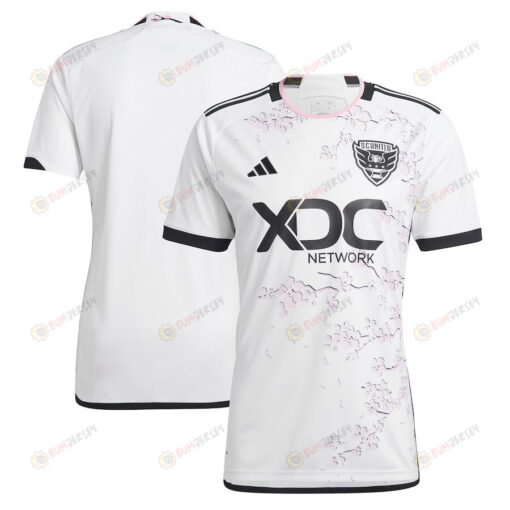 D.C. United 2023 The Cherry Blossom Kit Men Jersey - White