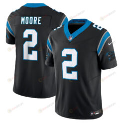 D.J. Moore 2 Carolina Panthers Vapor F.U.S.E. Limited Jersey - Black