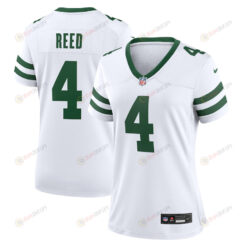D.J. Reed 4 New York Jets Women's Player Game Jersey - White