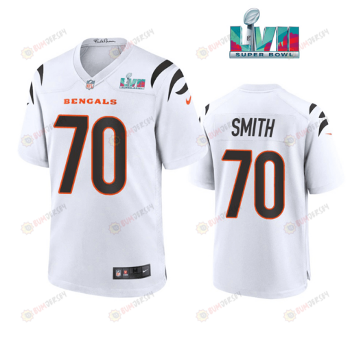 D'Ante 70 Smith Cincinnati Bengals Super Bowl LVII Men's Jersey