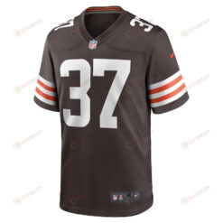 D'Anthony Bell Cleveland Browns Game Player Jersey - Brown