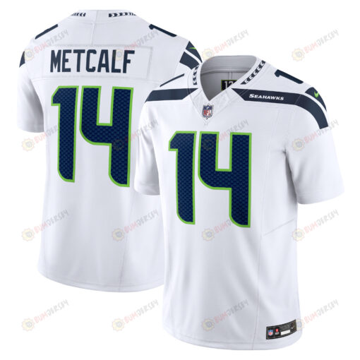 DK Metcalf 14 Seattle Seahawks Vapor F.U.S.E. Limited Jersey - White