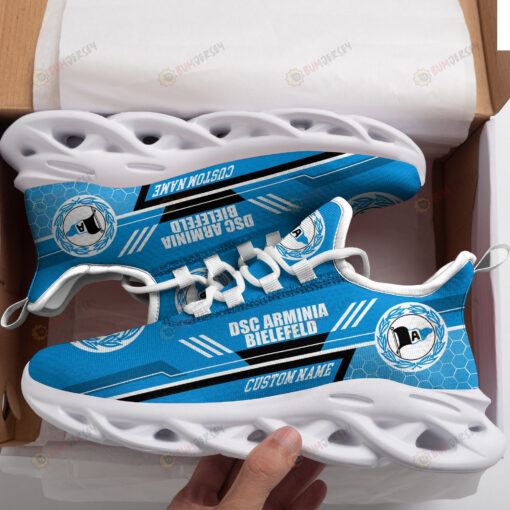 DSC Arminia Bielefeld Logo Custom Name Pattern 3D Max Soul Sneaker Shoes