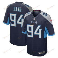 Da'Shawn Hand Tennessee Titans Game Player Jersey - Navy