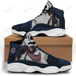 Dabi My Hero Academia Air Jordan 13 Shoes Sneakers In Blue