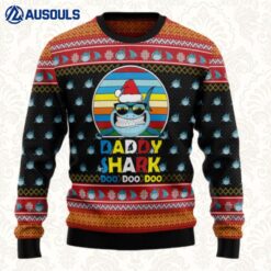 Daddy Shark Ugly Sweaters For Men Women Unisex