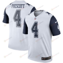 Dak Prescott 4 Dallas Cowboys Color Rush Legend Player Jersey - White