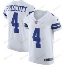 Dak Prescott 4 Dallas Cowboys Vapor Elite Player Jersey - White
