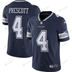 Dak Prescott 4 Dallas Cowboys Vapor Limited Player Jersey - Navy