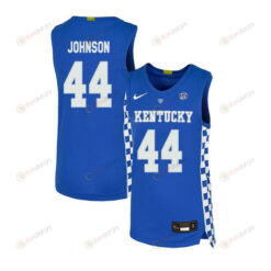 Dakari Johnson 44 Kentucky Wildcats Elite Basketball Men Jersey - Royal Blue