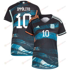 Dalila Ipp?lito 10 Argentina Women's National Team 2023-24 World Cup Away Women Jersey