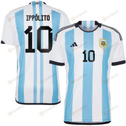 Dalila Ipp?lito 10 Argentina Women's National Team 2023-24 World Cup Home Men Jersey
