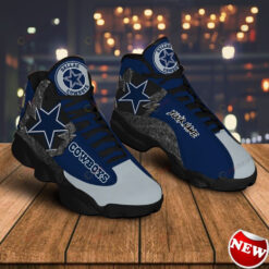 Dallas Cowboys Air Jordan 13 Custom Name Sneakers Casual Shoes