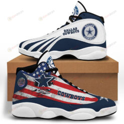 Dallas Cowboys American Air Jordan 13 Sneakers Sport Shoes
