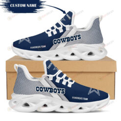 Dallas Cowboys America's Team Custom Name 3D Max Soul Sneaker Shoes