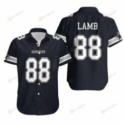 Dallas Cowboys Ceedee Lamb 88 Hawaiian Shirt