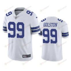 Dallas Cowboys Chauncey Golston 99 White Vapor Limited Jersey - Men's