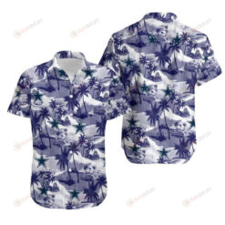 Dallas Cowboys Coconut Tree Hawaiian Shirt