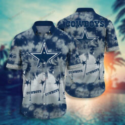 Dallas Cowboys Coconut Tropical ??3D Printed Hawaiian Shirt