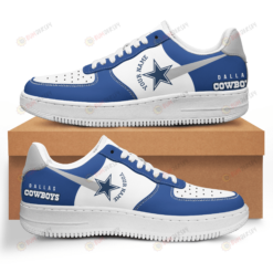 Dallas Cowboys Custom Name Logo Pattern Air Force 1 Printed