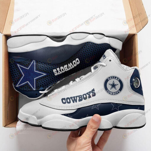 Dallas Cowboys Fc Blue Star Air Jordan 13 Sneakers Sport Shoes