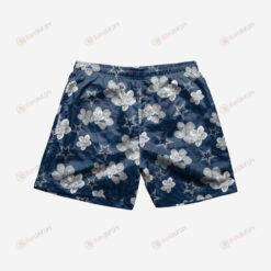 Dallas Cowboys Hibiscus Hawaiian Men Shorts Swim Trunks - Print Shorts