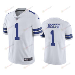 Dallas Cowboys Kelvin Joseph 1 White Vapor Limited Jersey - Men's