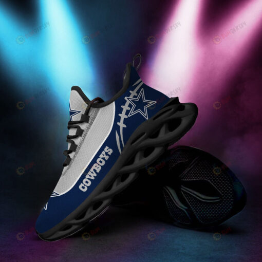 Dallas Cowboys Logo Custom Name 3D Max Soul Sneaker Shoes