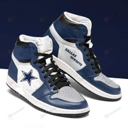 Dallas Cowboys Pattern Air Jordan 13 Shoes Sneakers