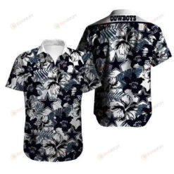 Dallas Cowboys Short Sleeve Curved Hawaiian Shirt