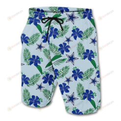 Dallas Cowboys Shorts Floral Hawaiian Shorts Summer Shorts Men Shorts - Print Shorts