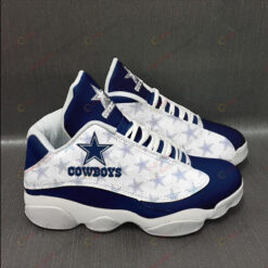 Dallas Cowboys Star Pattern Air Jordan 13 Sneakers Sport Shoes