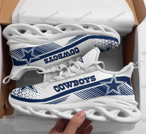 Dallas Cowboys Team Logo 3D Max Soul Sneaker Shoes