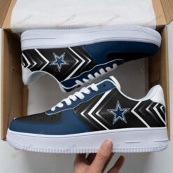 Dallas Cowboys Team Logo Air Force 1 Sneaker Shoes