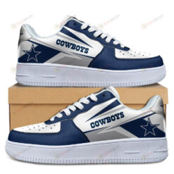 Dallas Cowboys Team Logo Pattern Air Force 1 Printed