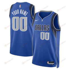 Dallas Mavericks Custom 00 Men 2022/23 Swingman Jersey - Icon Edition