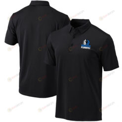 Dallas Mavericks Playoffs 2023 Black Slim Fit Short Sleeves Polo - Men