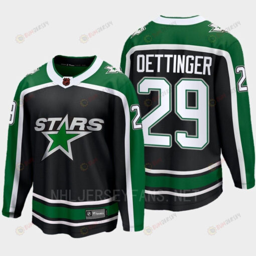 Dallas Stars 2022 Jake Oettinger 29 Special Edition 2.0 Breakaway Player Black Jersey