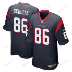 Dalton Schultz 86 Houston Texans Game Men Jersey - Navy